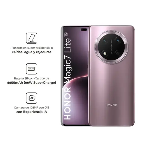 HONOR MAGIC 7 LITE 8GB+256GB Titanium Purple